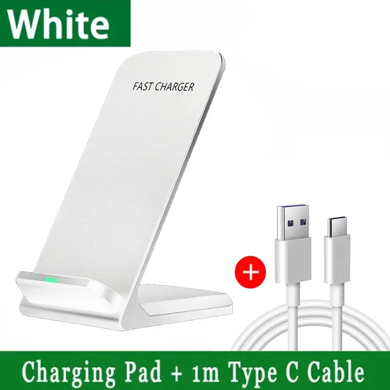 65W Qi Wireless Fast Phone & Watch Charger Stand for iPhone & Samsung