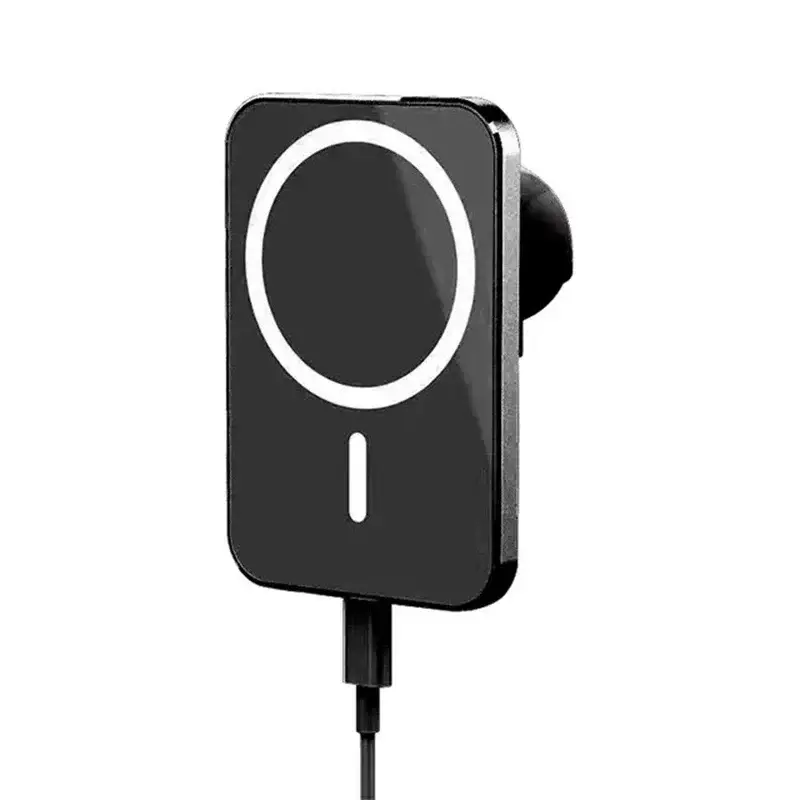 15W Wireless MagSafe Car Charger Stand - Power Delivery PD Auto Phone Charger Stand
