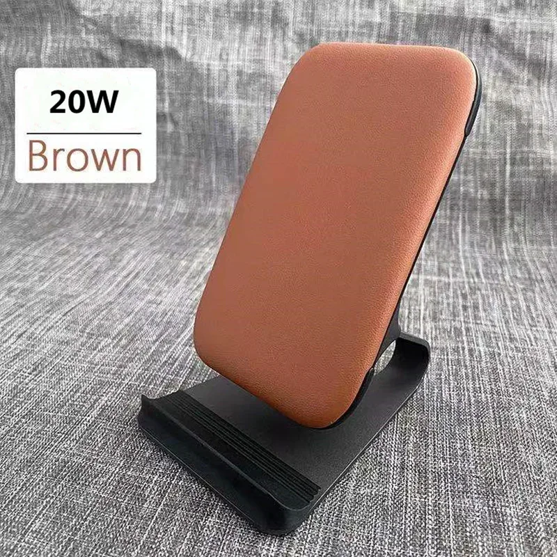 20W Qi Magnetic Wireless Charging Phone Stand for iPhone Samsung Xiaomi All Qi Phones - Power Delivery PD Phone Charger