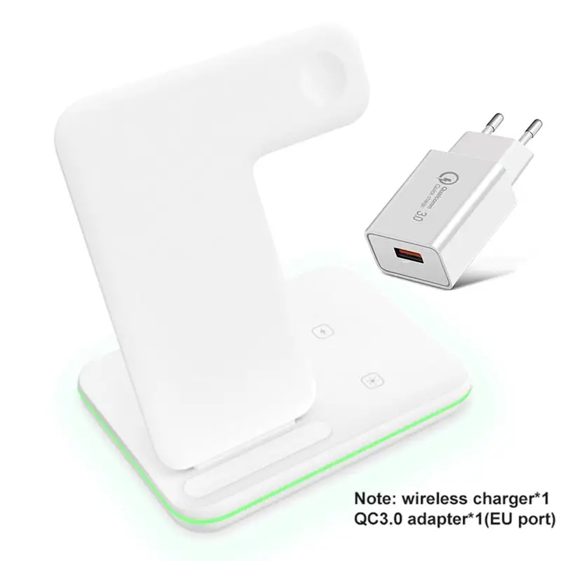 30W 3in1 MagSafe Wireless Fast Charging Stand - Magnetic Power Delivery PD Phone Watch Charger Dock