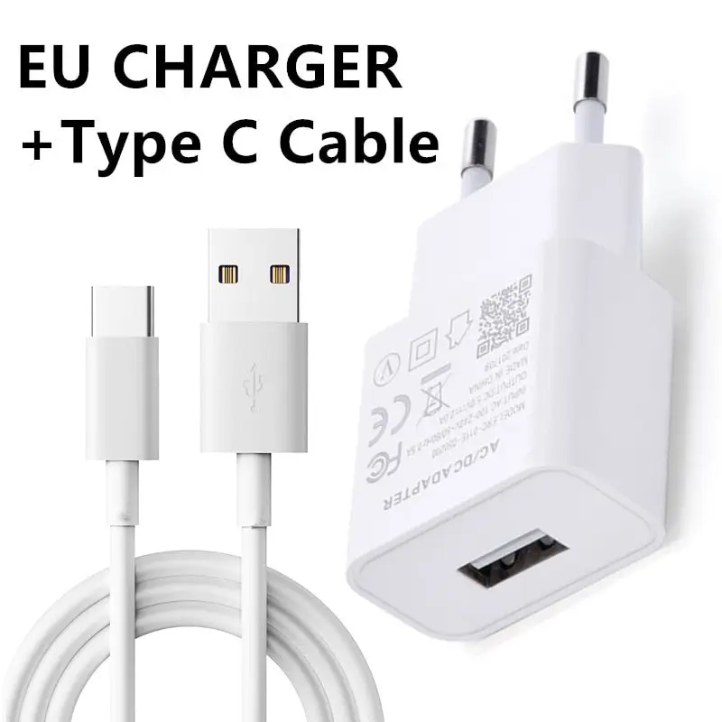 3A USB A Fast Charger Socket with Cable - Quick Charge 3.0 Phone Charger Plug