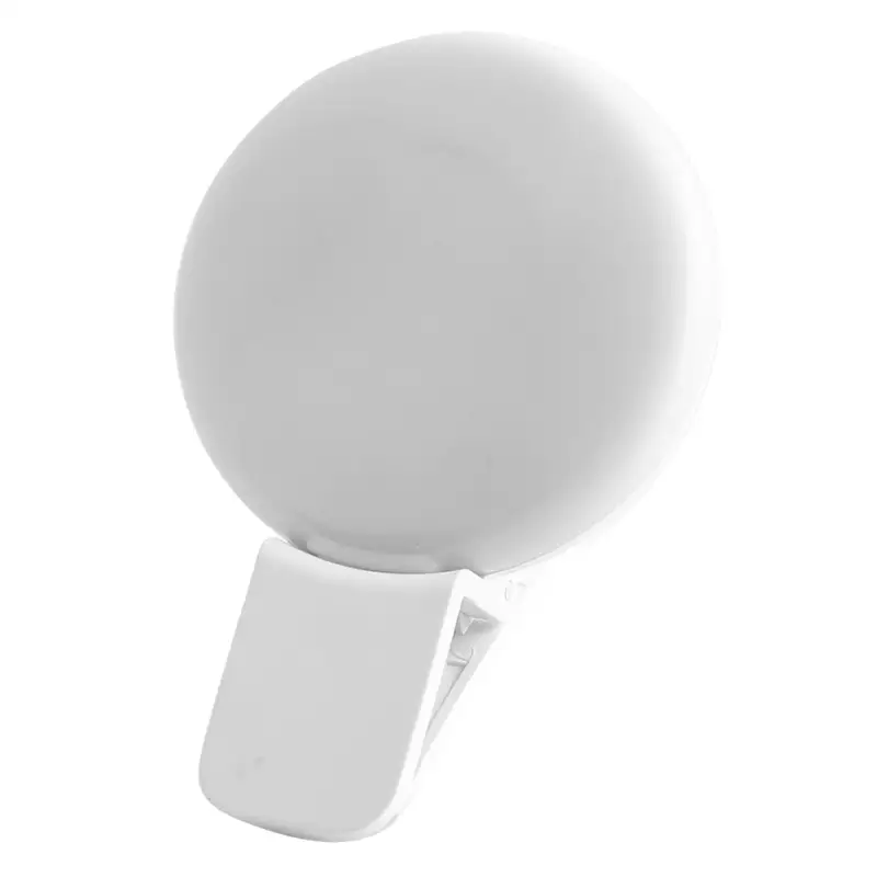 Mobile Phone LED Selfie Ring Light Portable Mini Durable Practical Three Stop Dimming Circle