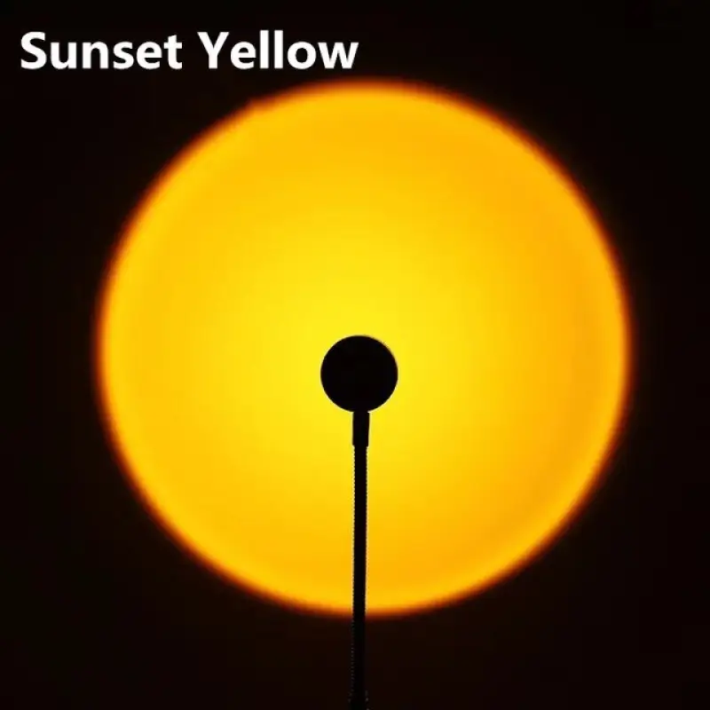 USB LED Sunset RGB Coloured Room Lamp - Project your Mood