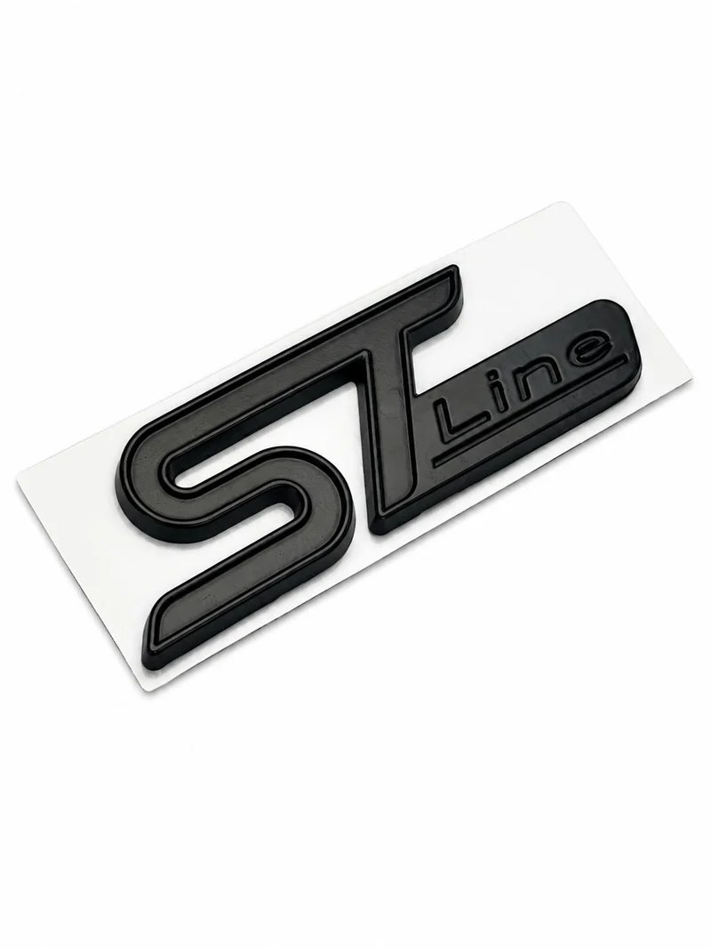 Badge ST Line 3D Premium pour Ford – Emblème Coffre / Calandre