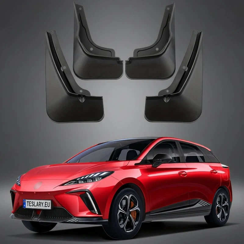 Garde-boue MG4 EV en polypropylène durable - Protection anti-rayures pour les roues avant et arrière, conception de précision pour une résistance optimale à la boue et au sable