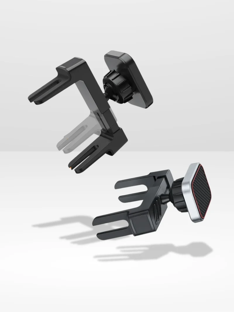 Support Téléphone Voiture Grille Aération Ronde | Energie Magnétique ®