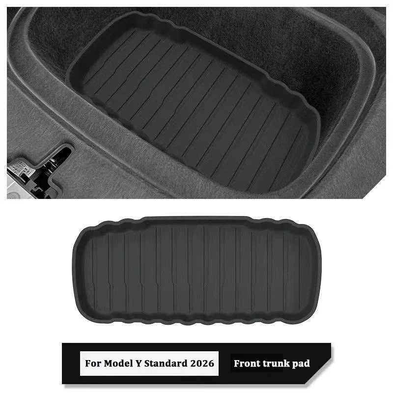 Tapis de protection en TPE pour coffre avant, coffre et sièges avant Tesla Model Y Juniper Standard RWD Edition 2026+