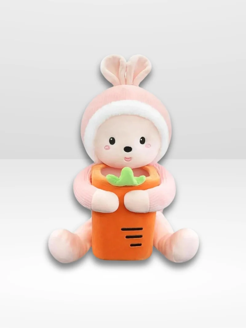 Peluche Petit Lapin accoudoir Voiture