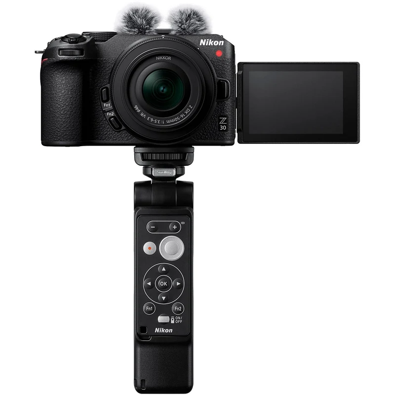 Appareil photo Hybride NIKON Kit Z 30+16-50 mm VR+poignée trépied rig