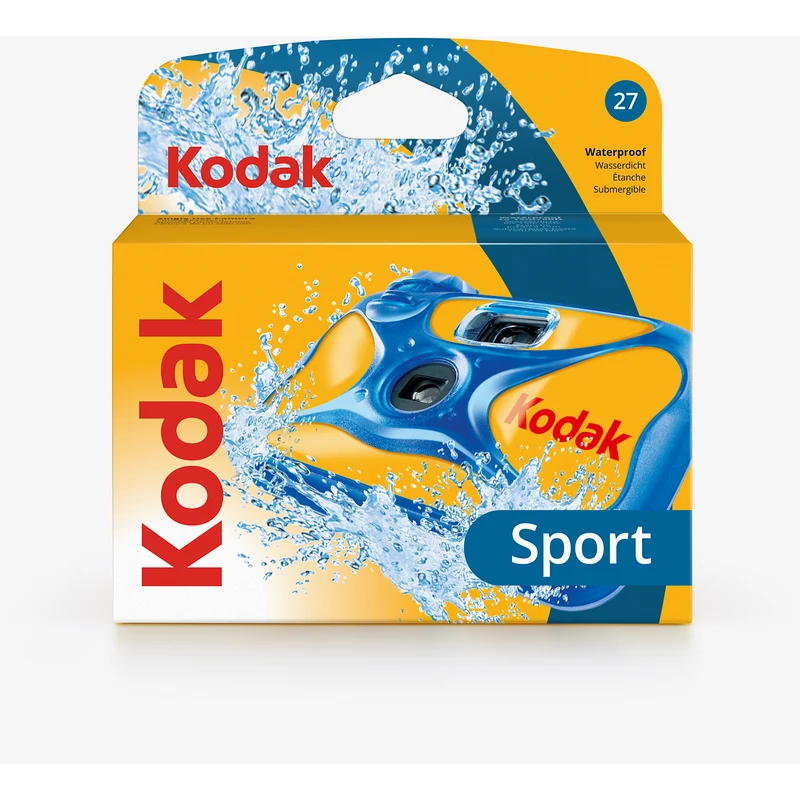 Appareil photo jetable KODAK jetable Waterproof Ultra Sport 27 photos