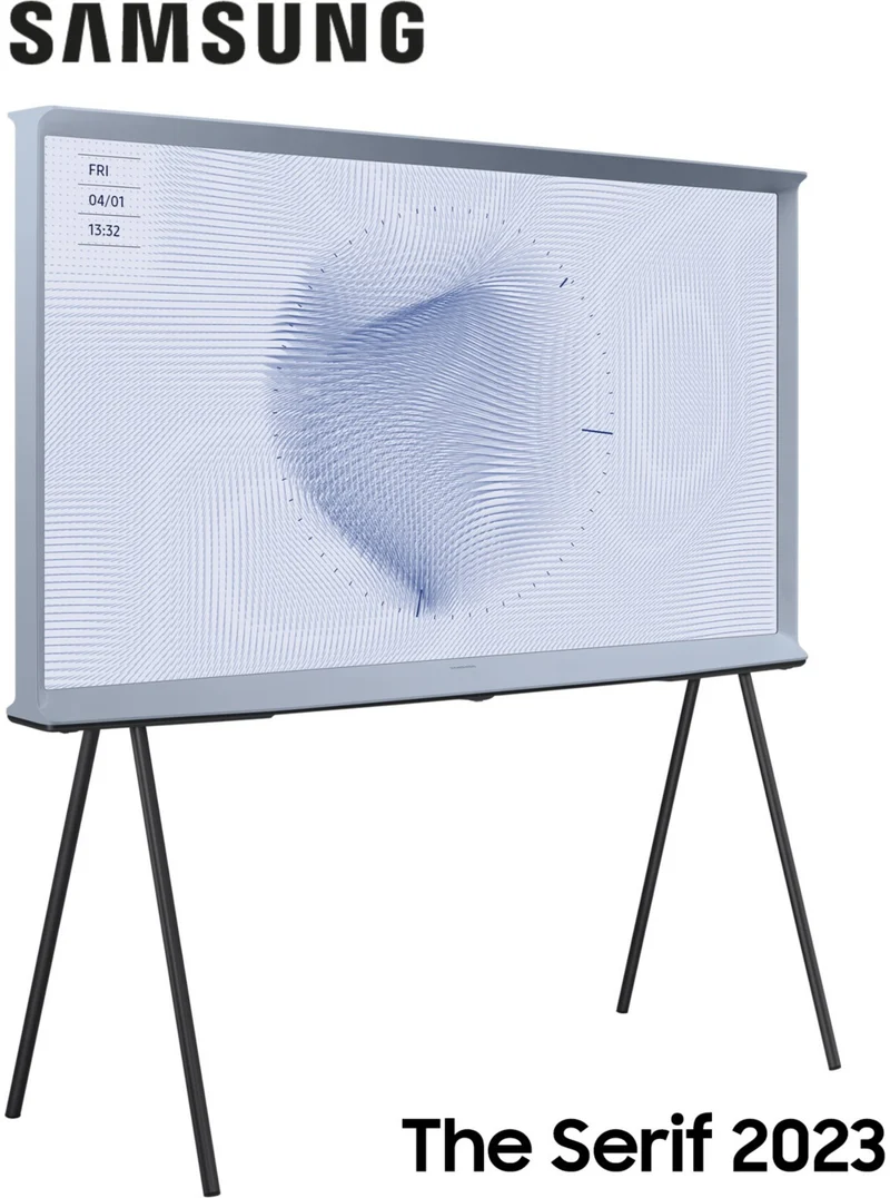 TV QLED SAMSUNG The Serif TQ55LS01B Bleu