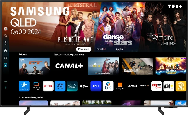 TV QLED SAMSUNG TQ65Q60D 2024