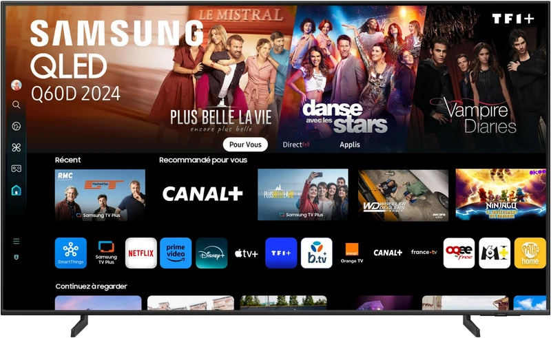 TV QLED SAMSUNG TQ75Q60D 2024