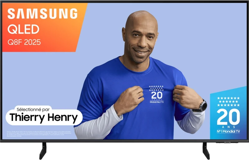 TV QLED SAMSUNG TQ50Q8FA (2025) 50" (125 cm) 4K - Smart TV avec IA