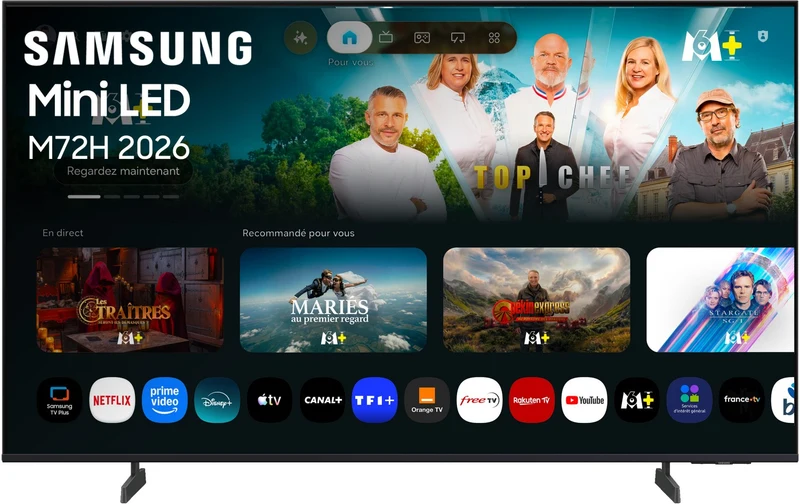TV Mini LED SAMSUNG TU43M72H 2026 4K AI SMART TV (108cm)