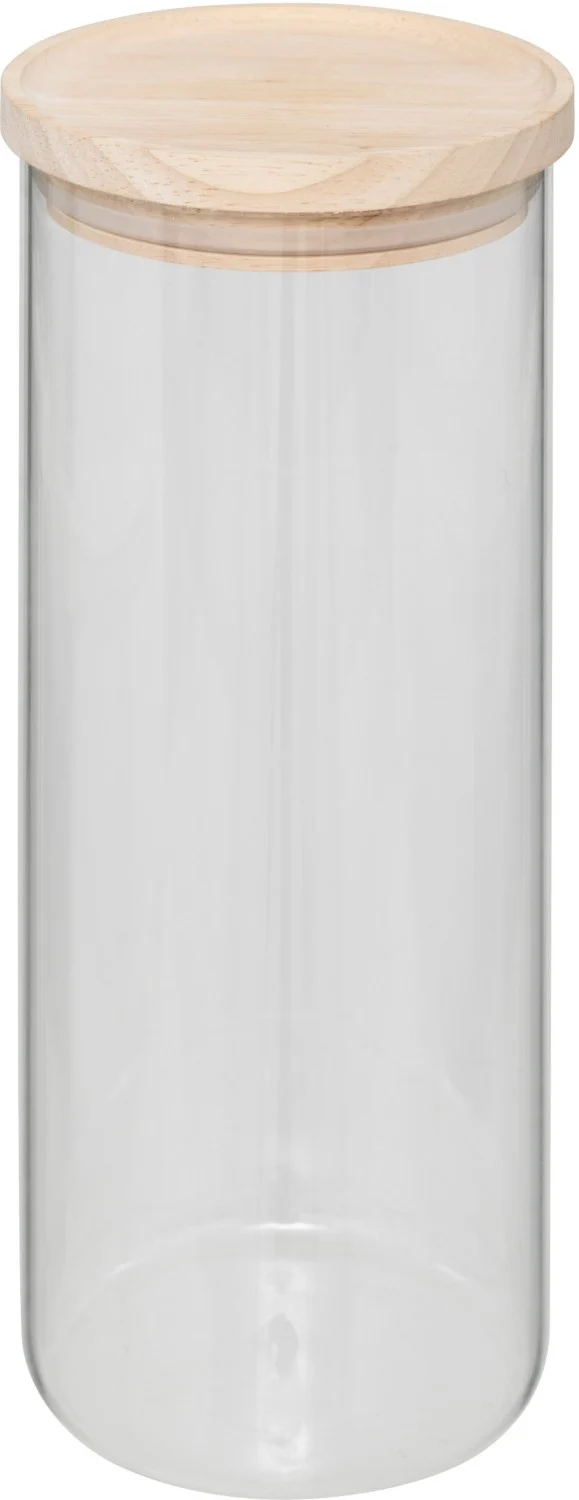 Boîte hermétique 5FIVE Hermet 1.6L verre et bois