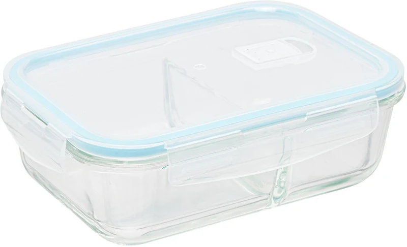 Boîte hermétique 5FIVE rectangle compartimentée Clipeat 1.1L