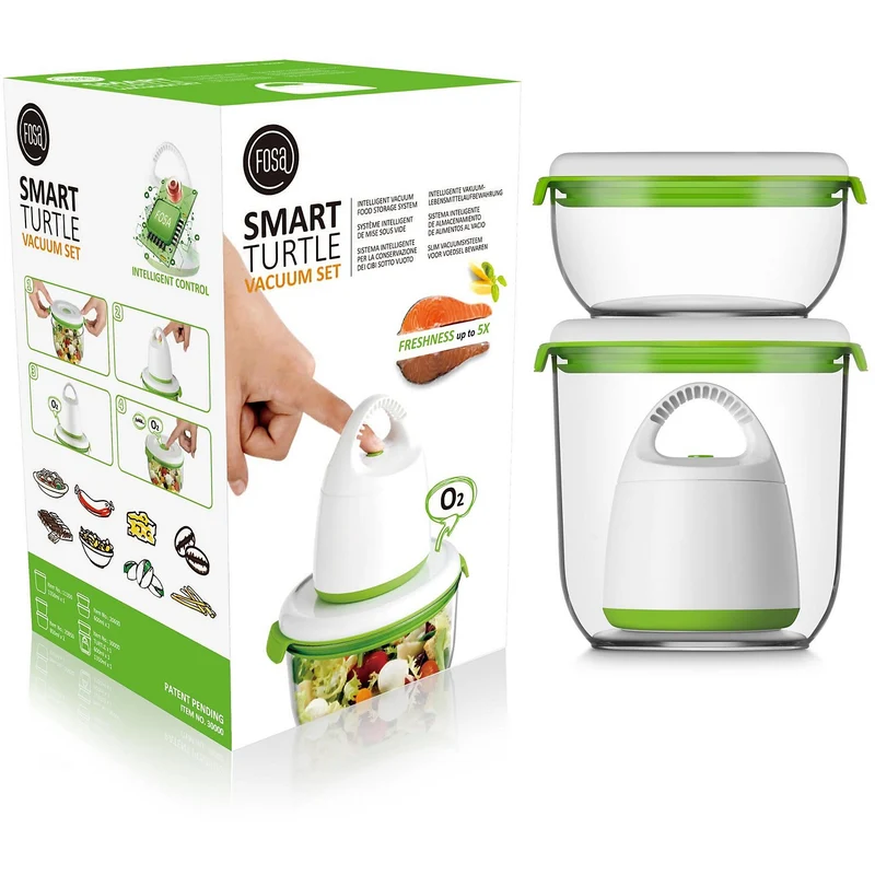 Boîte sous vide FOSA mise sous-vide et 2 recipients 60/135cl