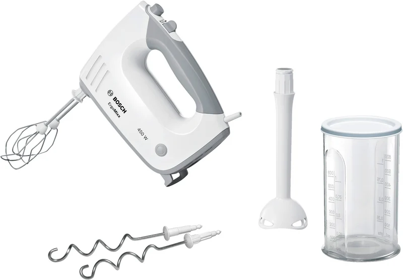 Batteur BOSCH Blanc/Gris MFQ36440