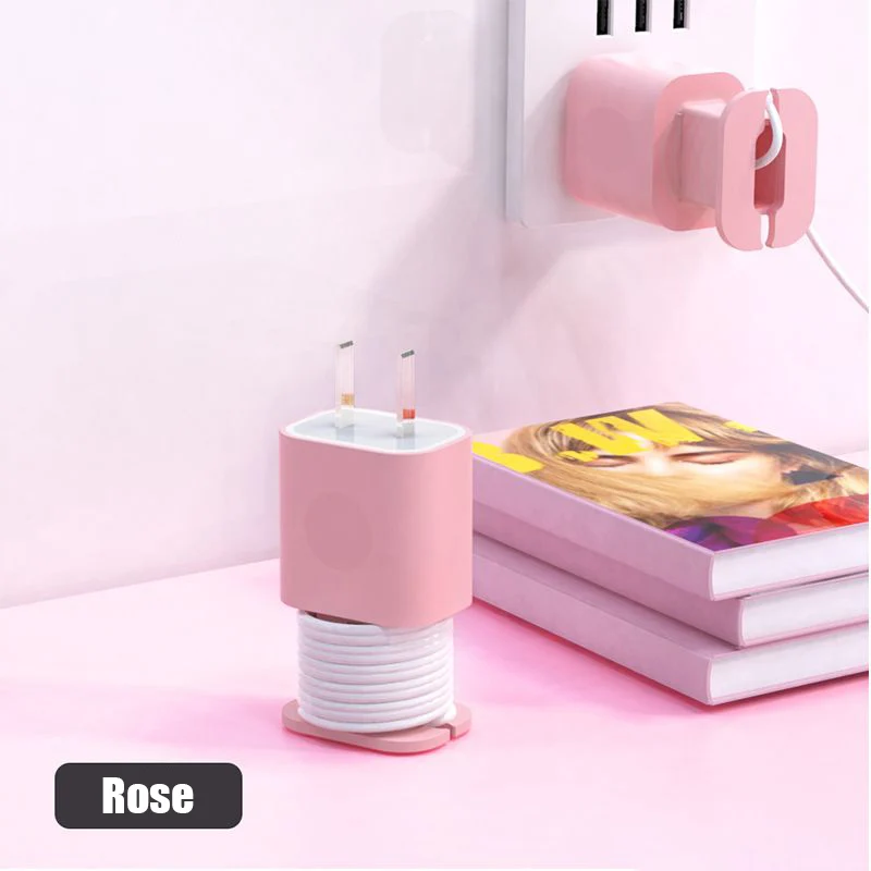Protecteur de chargeur en silicone 2 en 1