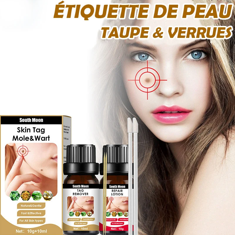Ensemble de lotions puissante contre les verrues