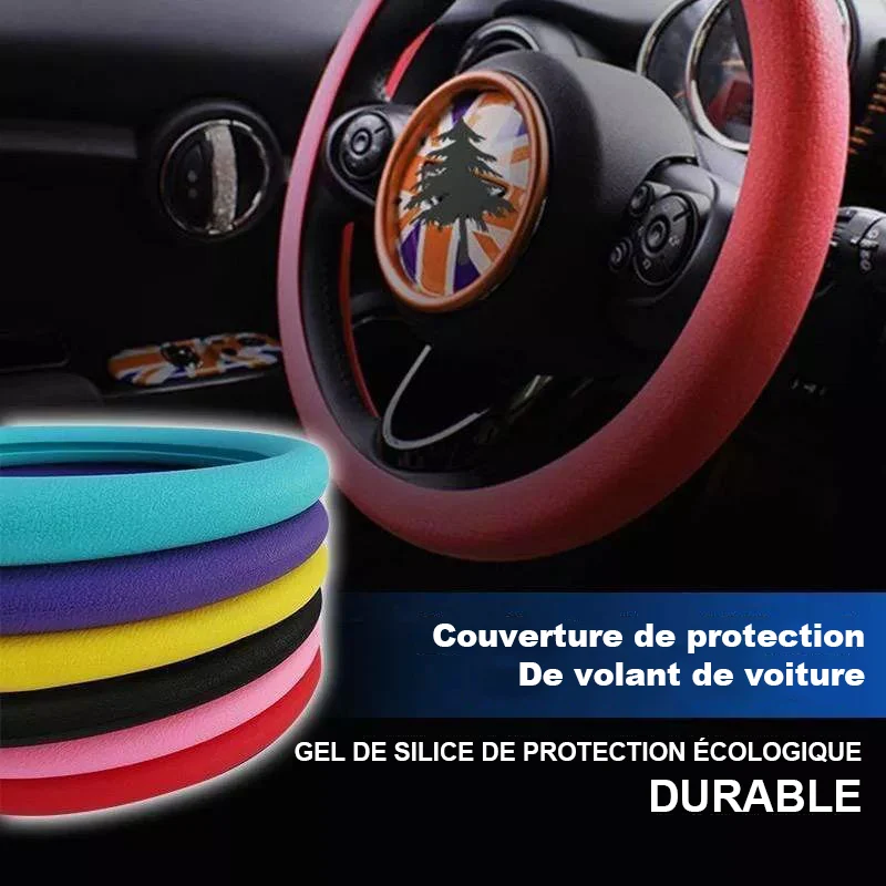 Couverture de protection de volant de voiture