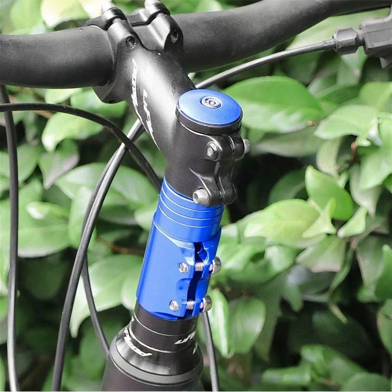 Rallonge de tige de fourche de bicyclette en alliage d'aluminium