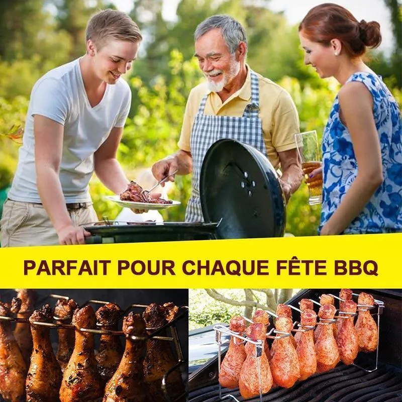 Support de grille pour poulet rôti