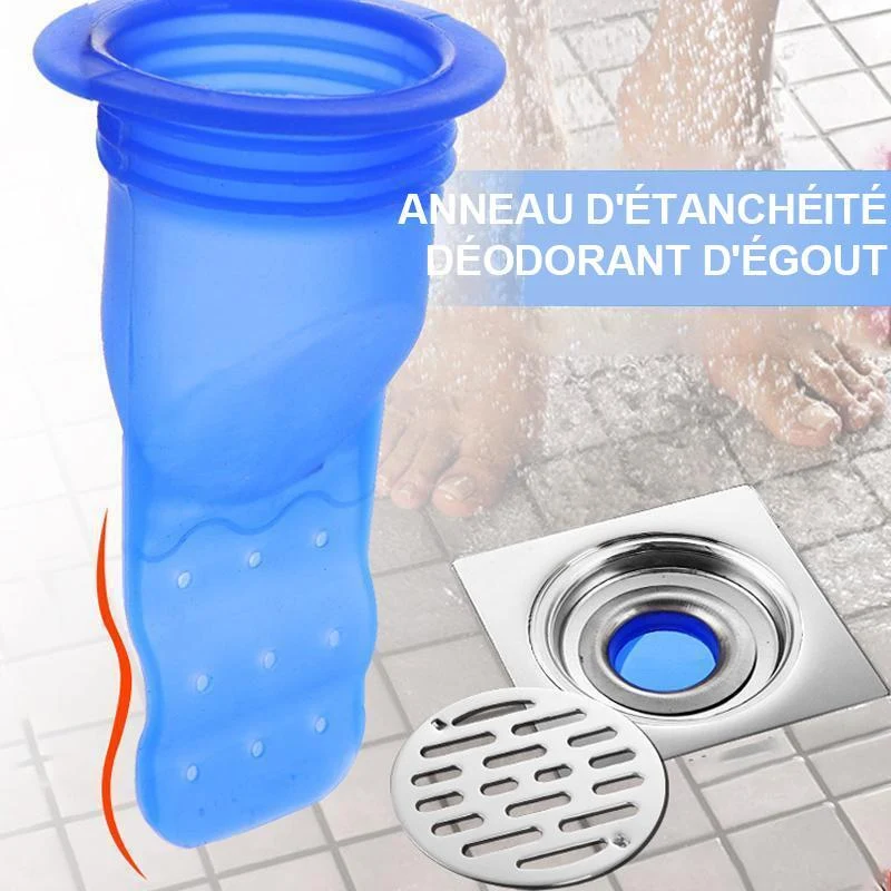 Bague d'étanchéité déodorant canal