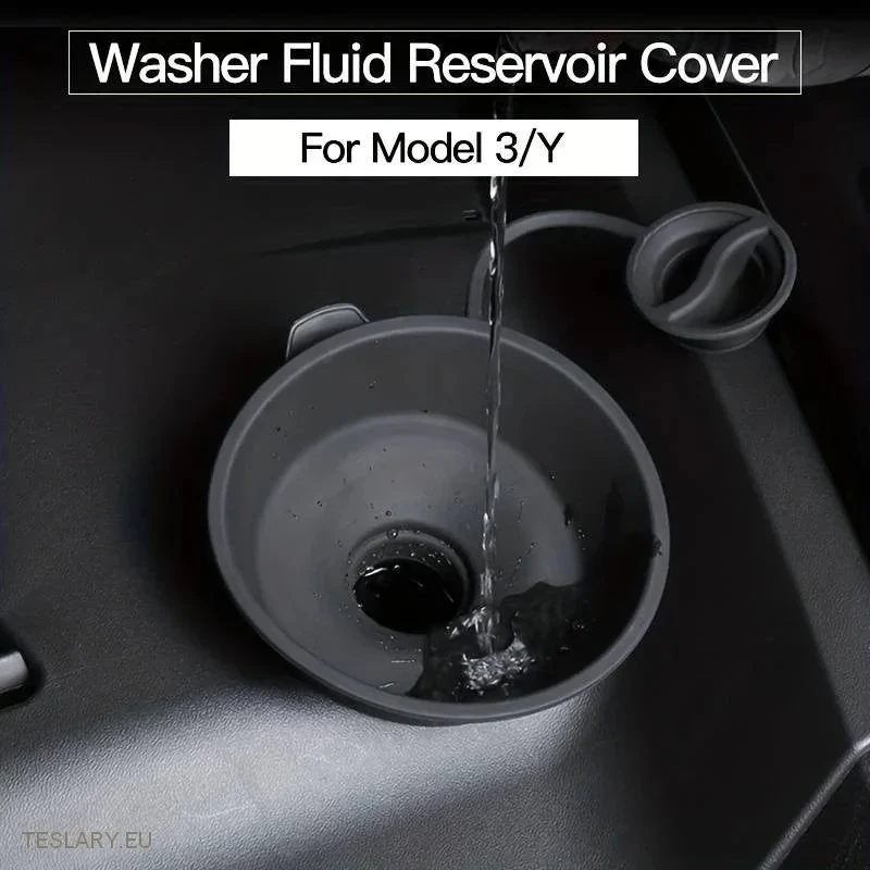 Couvercle de réservoir d'eau agrandi avec entonnoir pour Tesla Model 3 / Y, Highand et Juniper