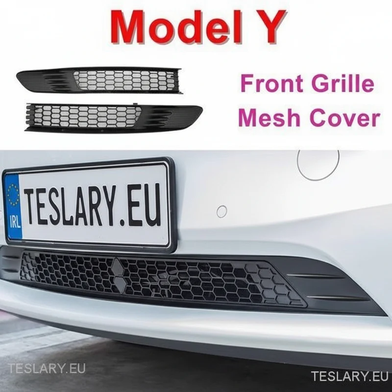 Grille de protection d'entrée d'air inférieure avant pour Tesla Model 3 2019 - 2023 , Model Année 2022 - 2024 , Model 3 Highland Standard et Premium, Model Y Juniper Premium