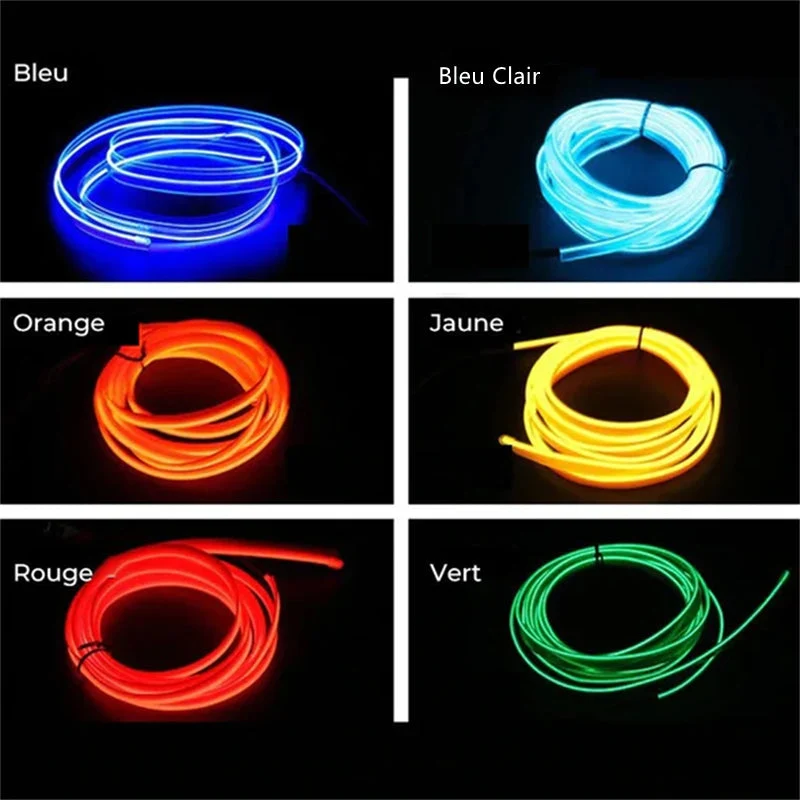Lumière LED D'ambiance Automobile de la ligne 4 en 1