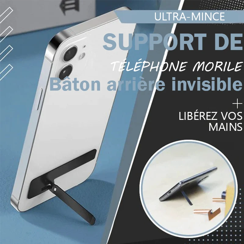 Support de téléphone portable ultra fin