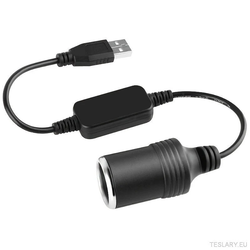 Adaptateur de câble convertisseur USB 12 V pour véhicules électriques