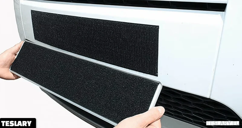 Support de plaque d'immatriculation Velcro
