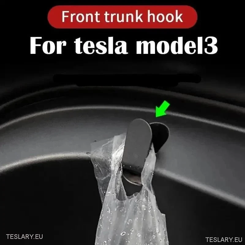 Tesla Model 3 crochets de coffre avant