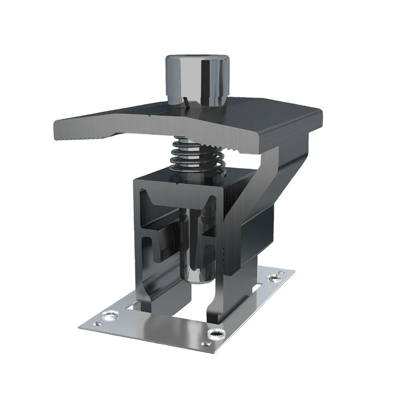 Elios Black Universal End & Middle Clamp for 30/35/40mm Solar Panels
