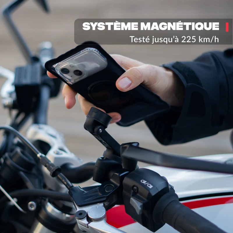 Support téléphone moto PRO BOOST