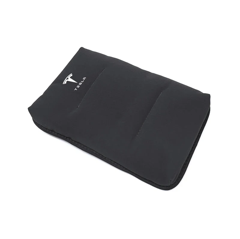 Coussin d'accoudoir de voiture en coton à mémoire de forme doux pour Tesla Models 3 2021 - 2023 et Model Année 2022-2025