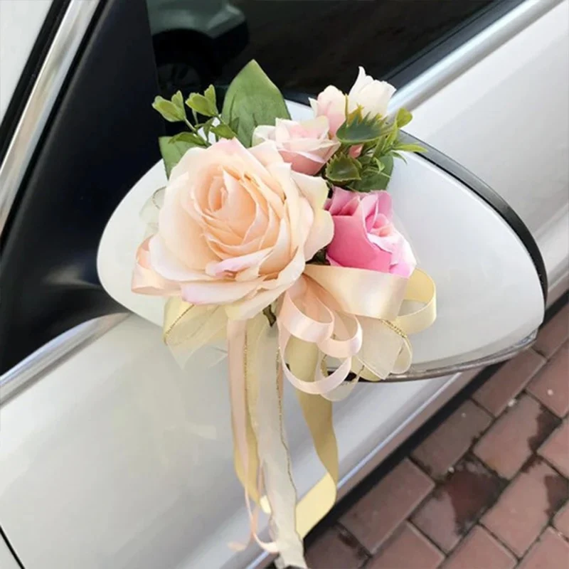 Décoration Voiture Mariage Fleurs | Bonheur Infini ®