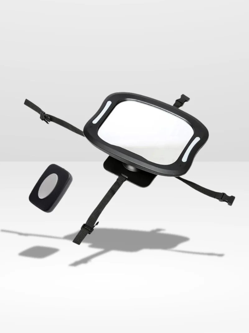 Miroir LED Voiture Bebe | Surveillance Facile ®
