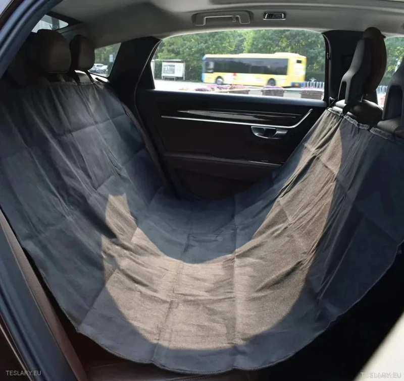 Housse de siège auto robuste pour chien, adaptée aux sièges arrière des Tesla. Models 3 , Y & S