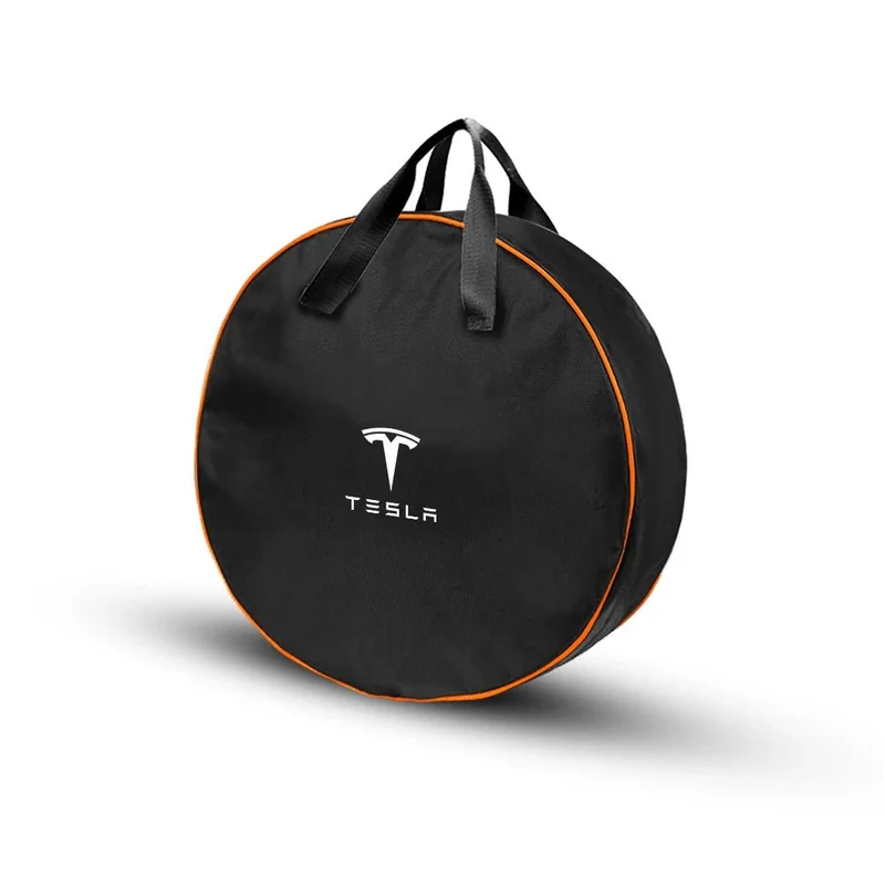 Sacoche de rangement pour câble de recharge EV CCS, légère et robuste, avec logo Tesla