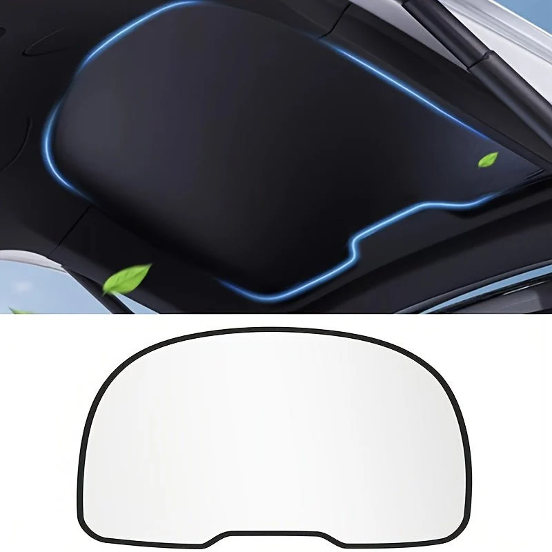 Convient pour Tesla Model Pare-soleil de coffre 3/Y, camping, bloque 99 % des rayons UV, installation rapide sans outils, protège efficacement le chargement et les passagers arrière des rayons directs du soleil
