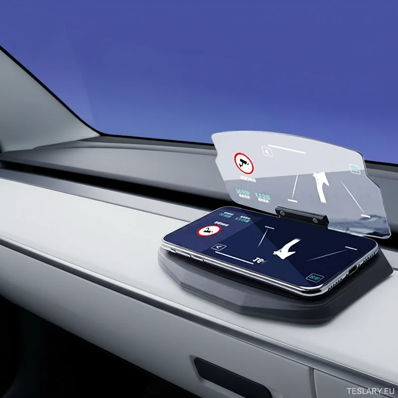 Projecteur d'affichage tête haute pour voiture, pliable et idéal pour la navigation