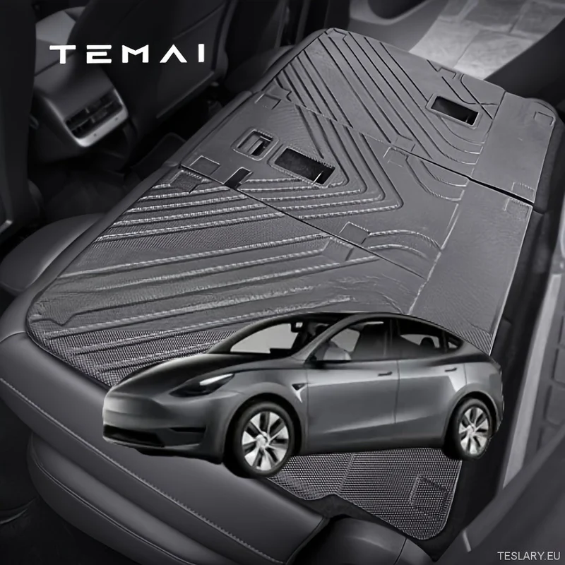 Protections de dossier de siège arrière en TPE pour Tesla Model Y 22-25, Coupe personnalisée durable