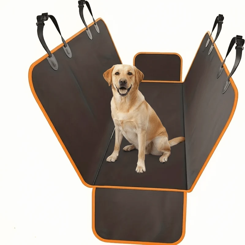 Housse de siège auto premium pour chien, adaptée aux sièges arrière des Tesla. Models 3 , Y & S , Bretelles réglables