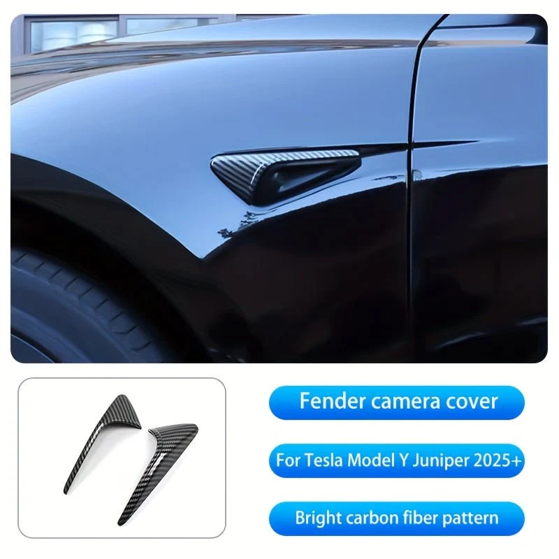 Protections pour caméra/clignotants Tesla Model Y+ Genévrier 2025 / Model 3+ Highland 2024. Conçu spécifiquement pour ces modelEn outre, elles sont résistantes aux rayures, imperméables, élégantes et disponibles en plusieurs couleurs.