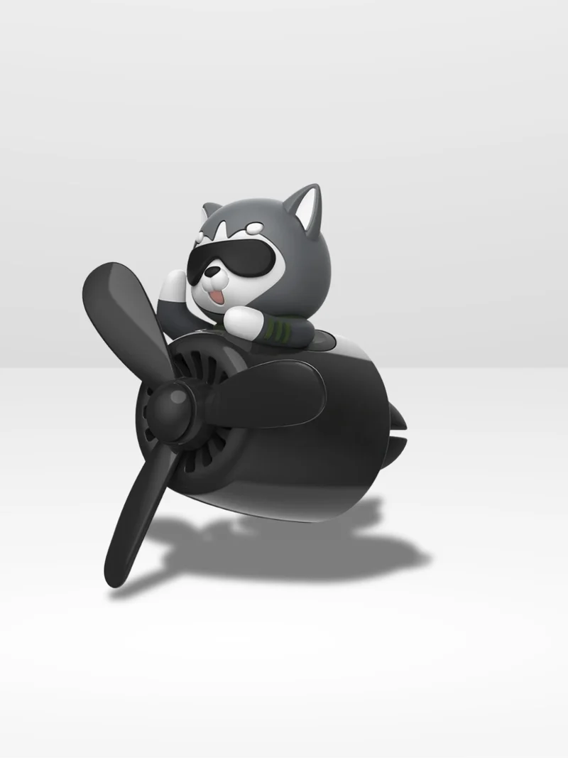 Désodorisant de Voiture Chat Pilote