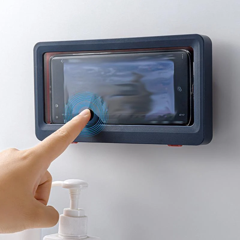 Support de téléphone étanche pour salle de bain